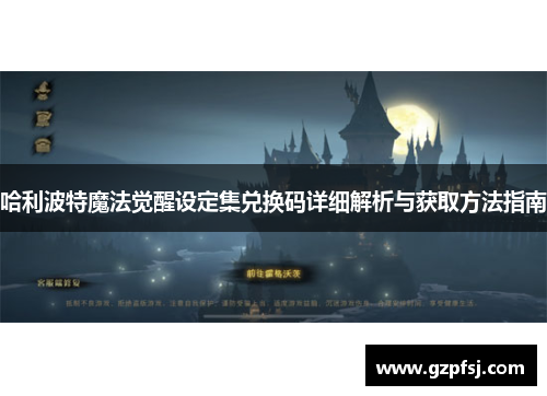 哈利波特魔法觉醒设定集兑换码详细解析与获取方法指南